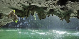 Dark and Bright Cave